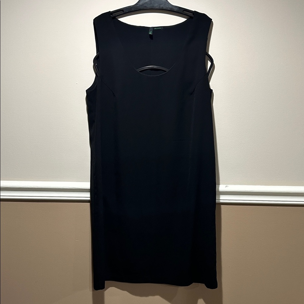 United Colors Of Benetton Black Backless Dress